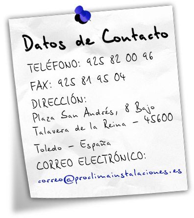 Datos de Contacto